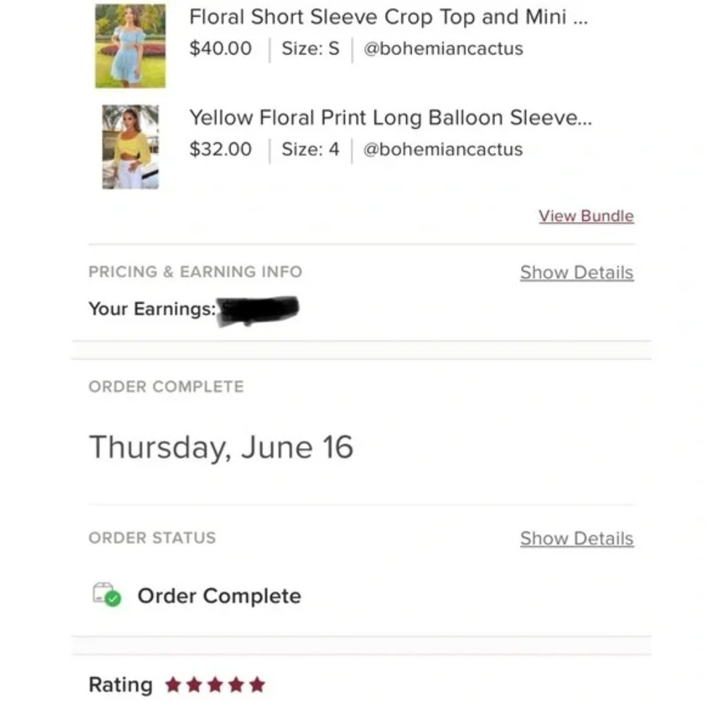 Blue Floral Print Short Sleeve Crop Top and High Waist Mini Skirt Two Piece Set - Picture 3 of 11